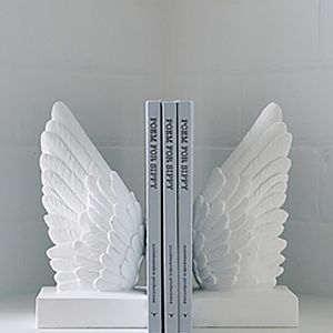 Bookends Wings - White