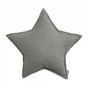 Numero 74 Star Cushion Sparkling - Silver Grey (Small)