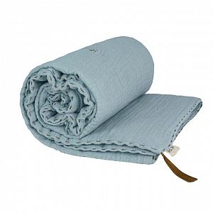Numero 74 Winter Blanket Cot 110 x 160cm - Sweet Blue